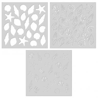 Hero Arts Color Layering Stencil - Seashells